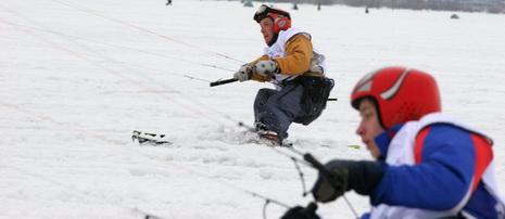 1-й этап Кубка России по сноукайтингу