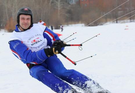 1-й этап Кубка России по сноукайтингу