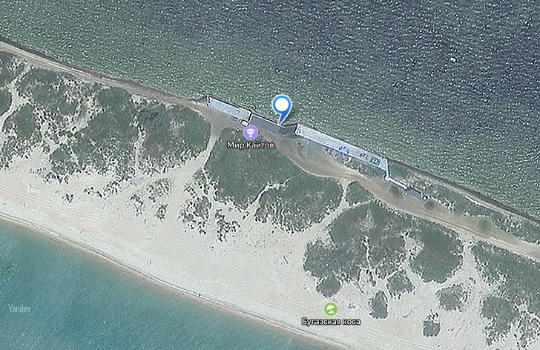 кайтстанция Kiteworld на Бугазской косе в Анапе